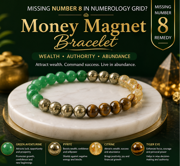 Money Magnet Bracelet – Missing Number 8