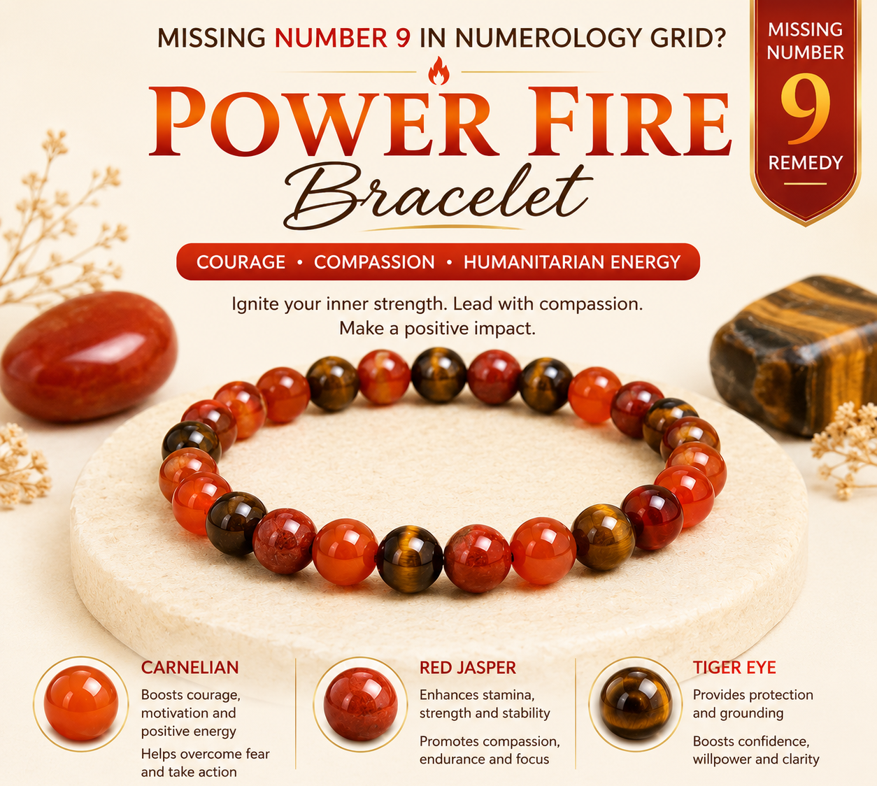 Power Fire Bracelet – Missing Number 9
