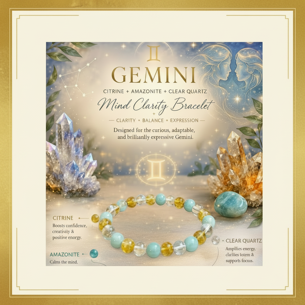 Gemini Mind Clarity Bracelet
